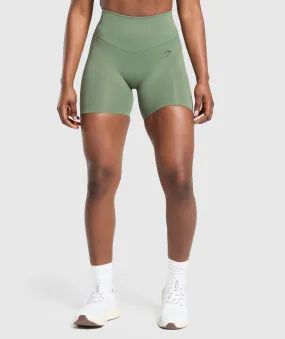 Gymshark Activate Seamless Shorts - Force Green