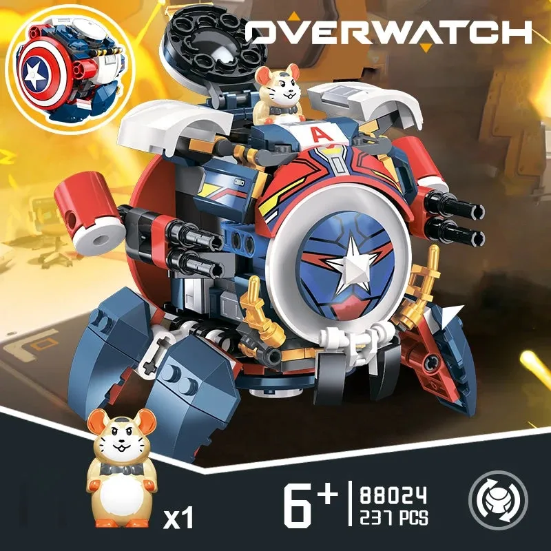 HamsterHavoc™️ Overwatch Lego-Compatible Toy