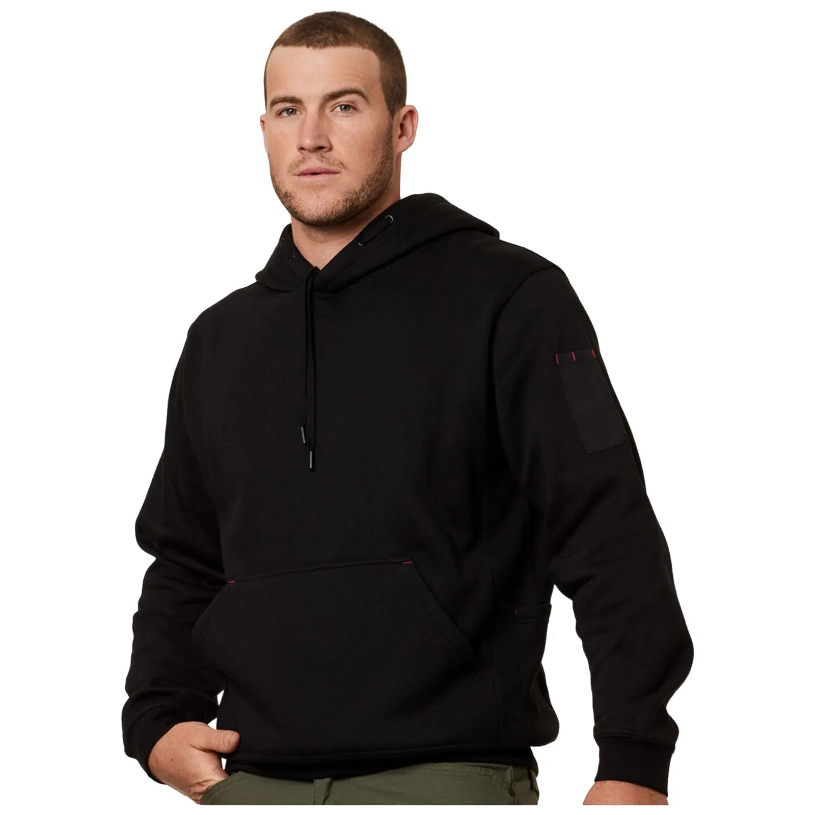 Hard Yakka Mens Brushed Fleece Hoodie