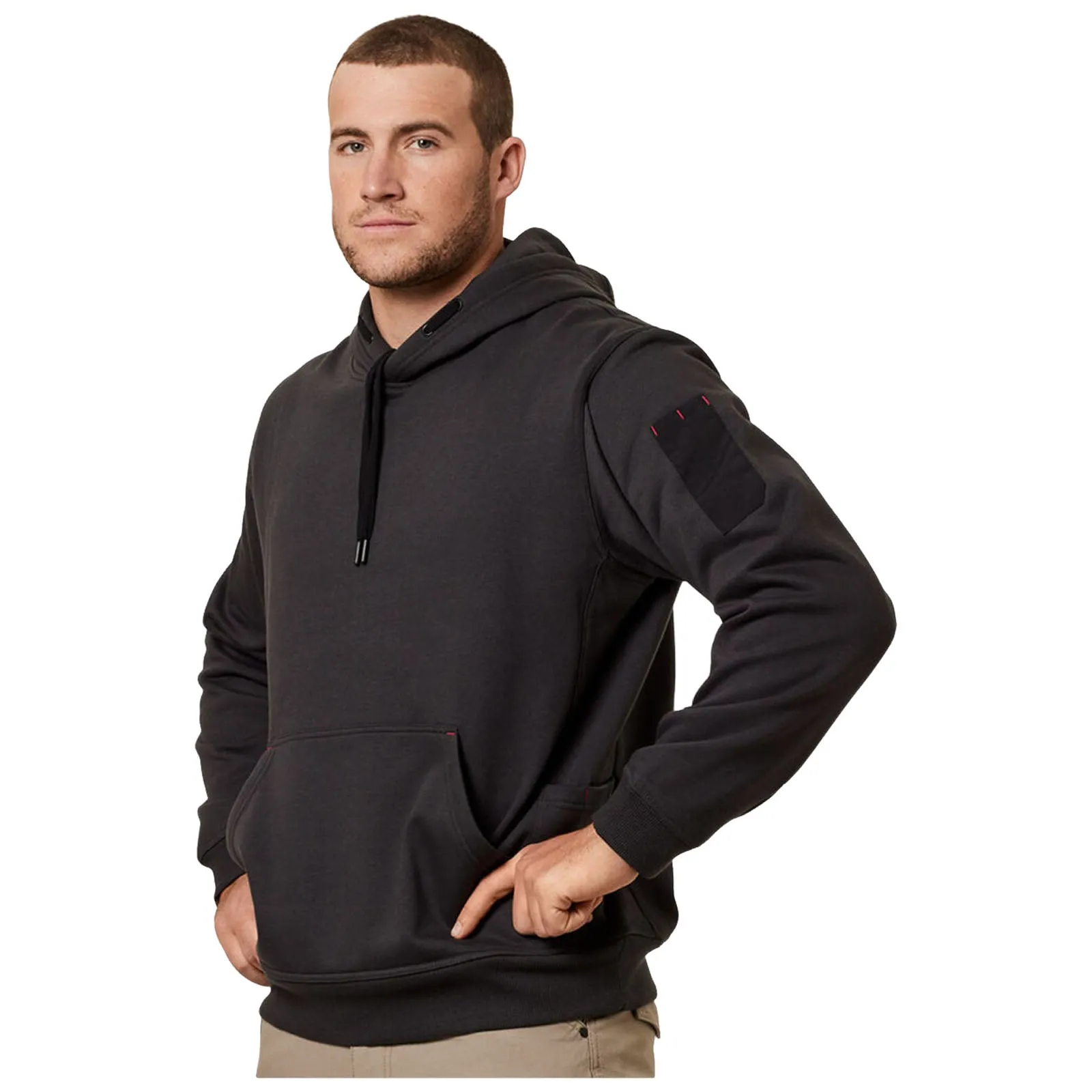 Hard Yakka Mens Brushed Fleece Hoodie