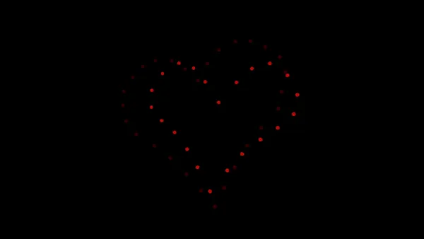 Heart shape animation - 50 drones