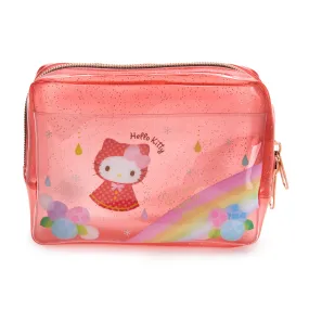 Hello Kitty Glitter Zipper Pouch (Rainy Days Series)