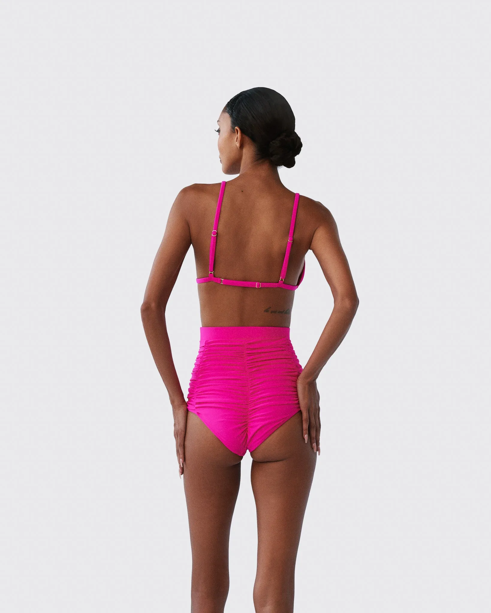 High-Waist Swim Bottom