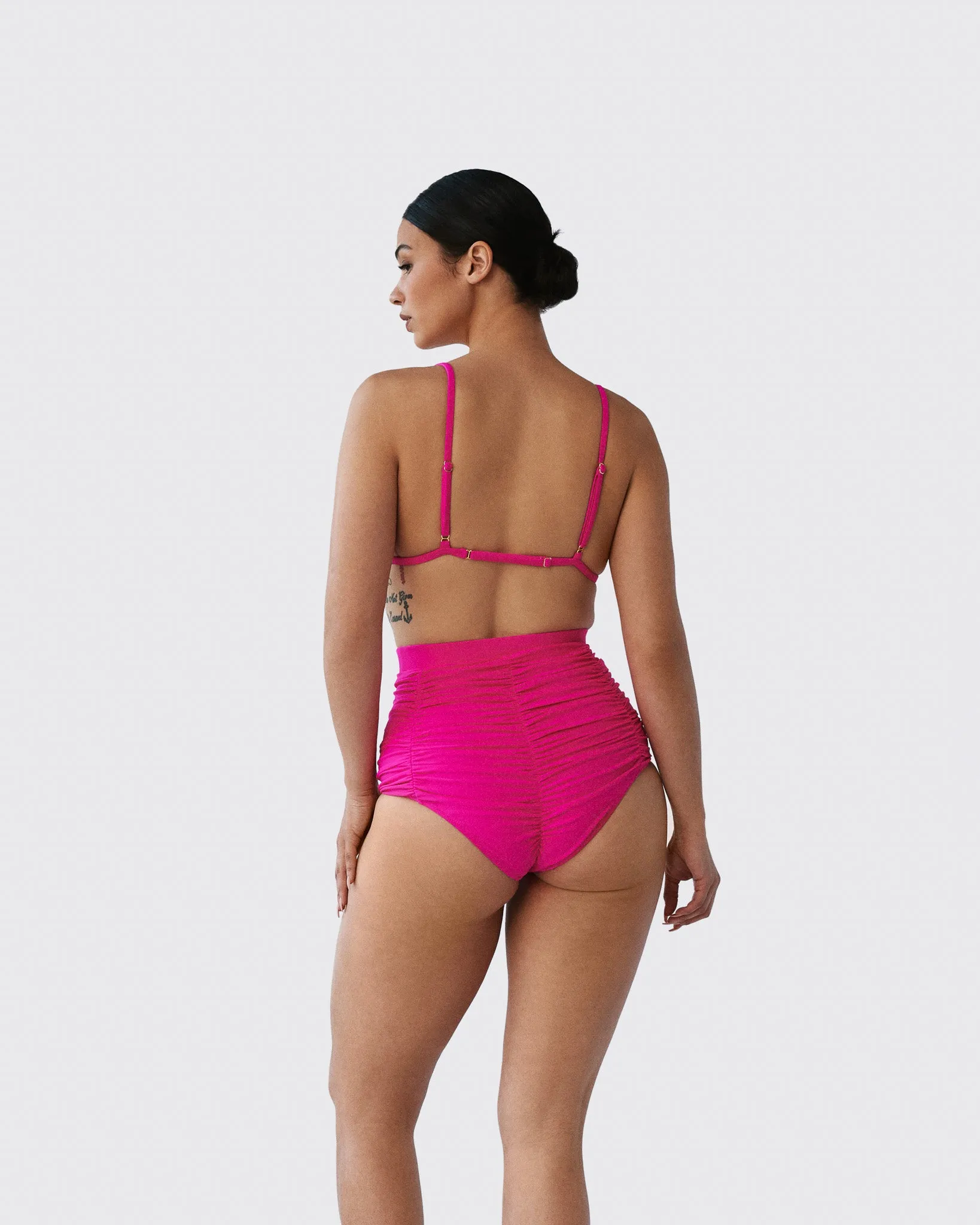 High-Waist Swim Bottom