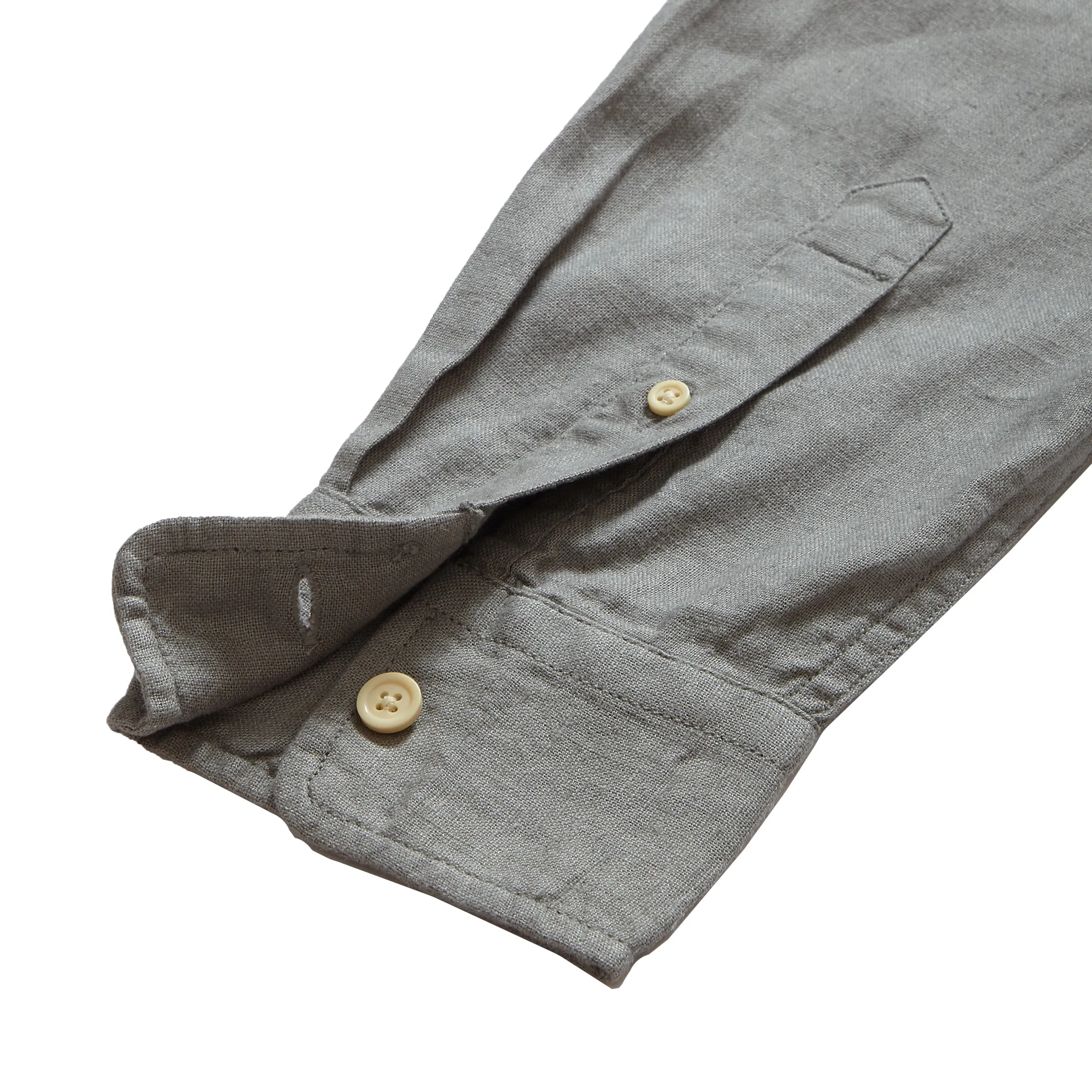 Ibiza Linen Shirt - Moon Mist