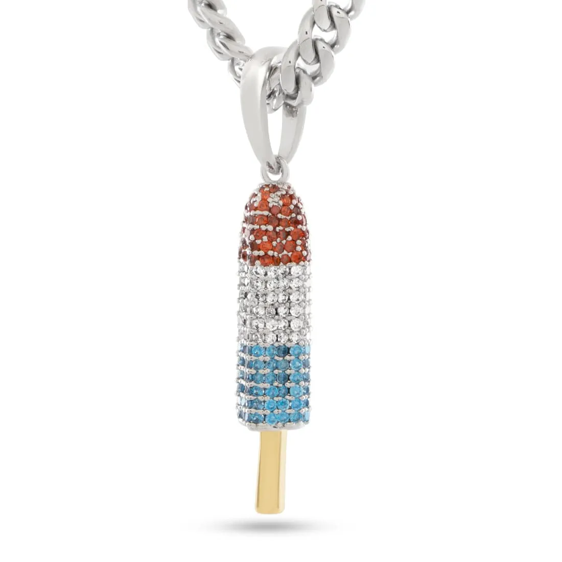 Ice Cream Collection x King Ice - Popsicle™ Firecracker™ Necklace