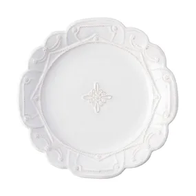 Jardins du Monde Dinner Plate - Whitewash