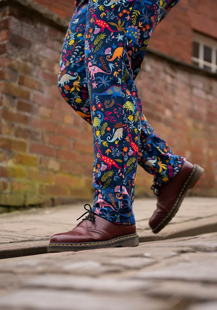 Jordan Dinosaur Print Dungaree