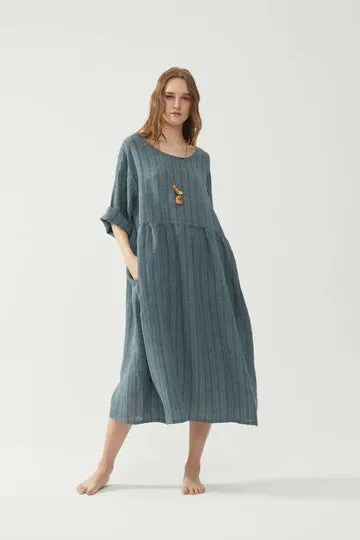 Kiitos - Reen Dress - Metal Stripe