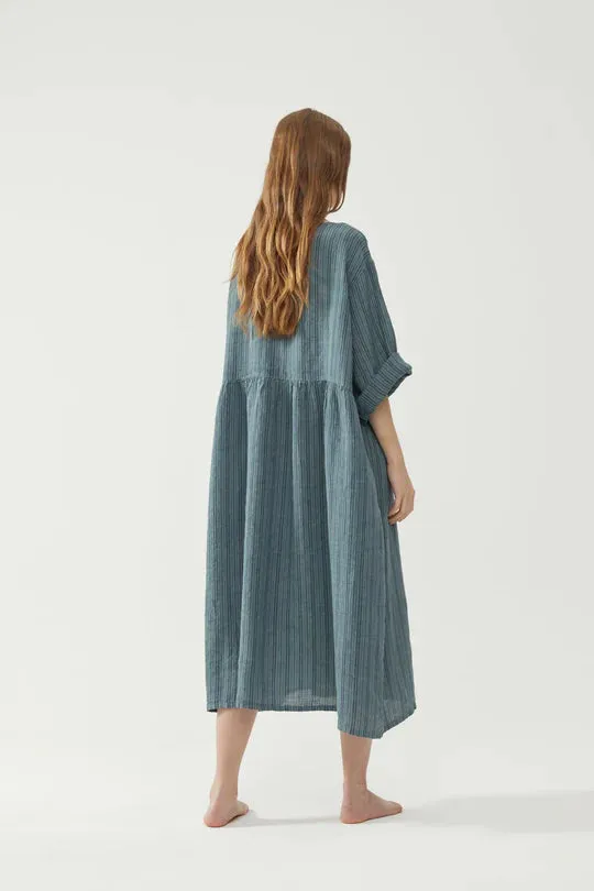 Kiitos - Reen Dress - Metal Stripe