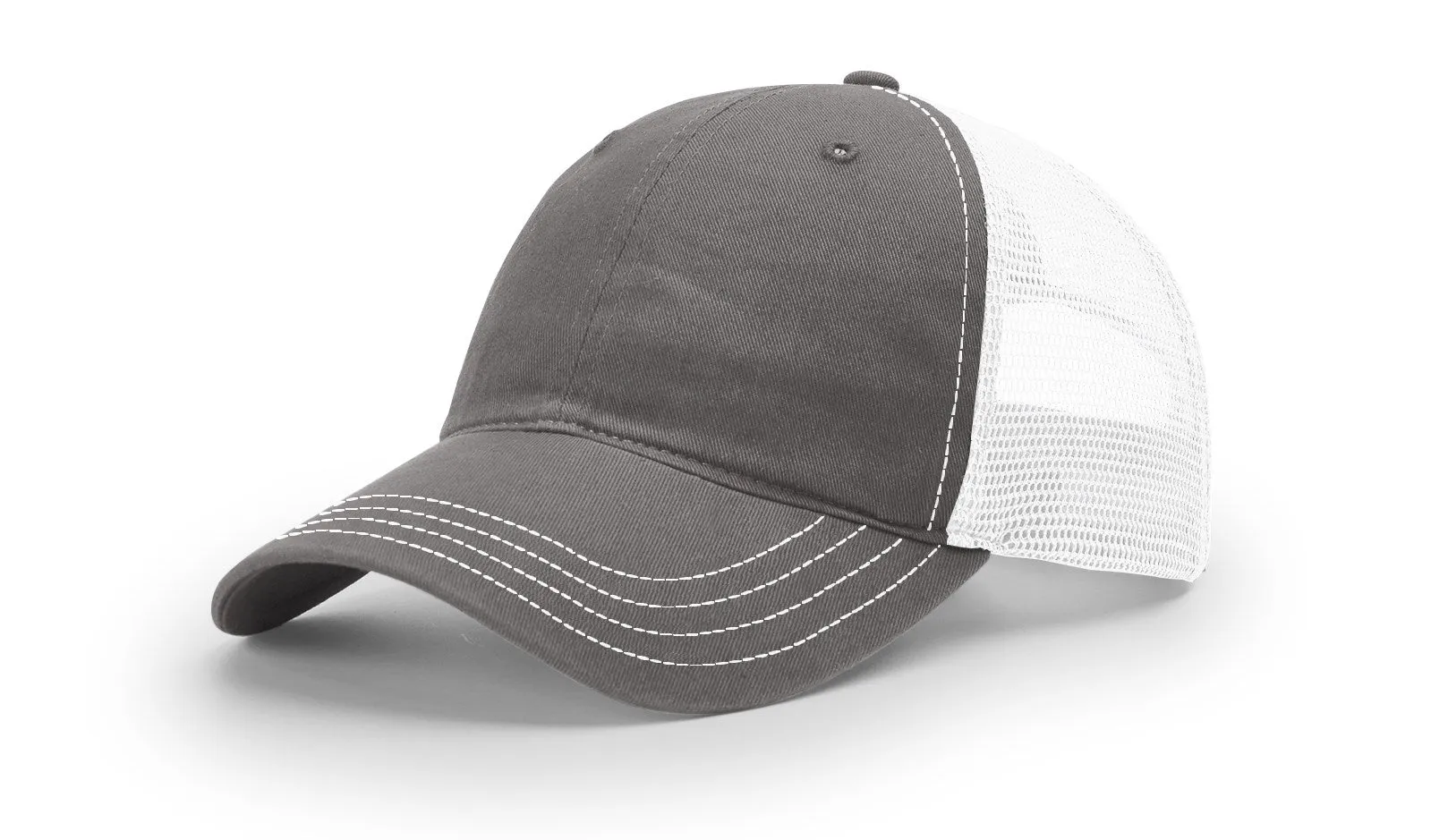 Low Profile 111 Richardson Hat | Work Hard Live Well | Black   White | Manready Mercantile