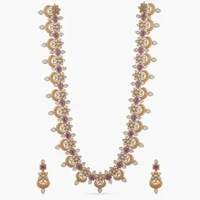 Maira Antique Long Necklace Set