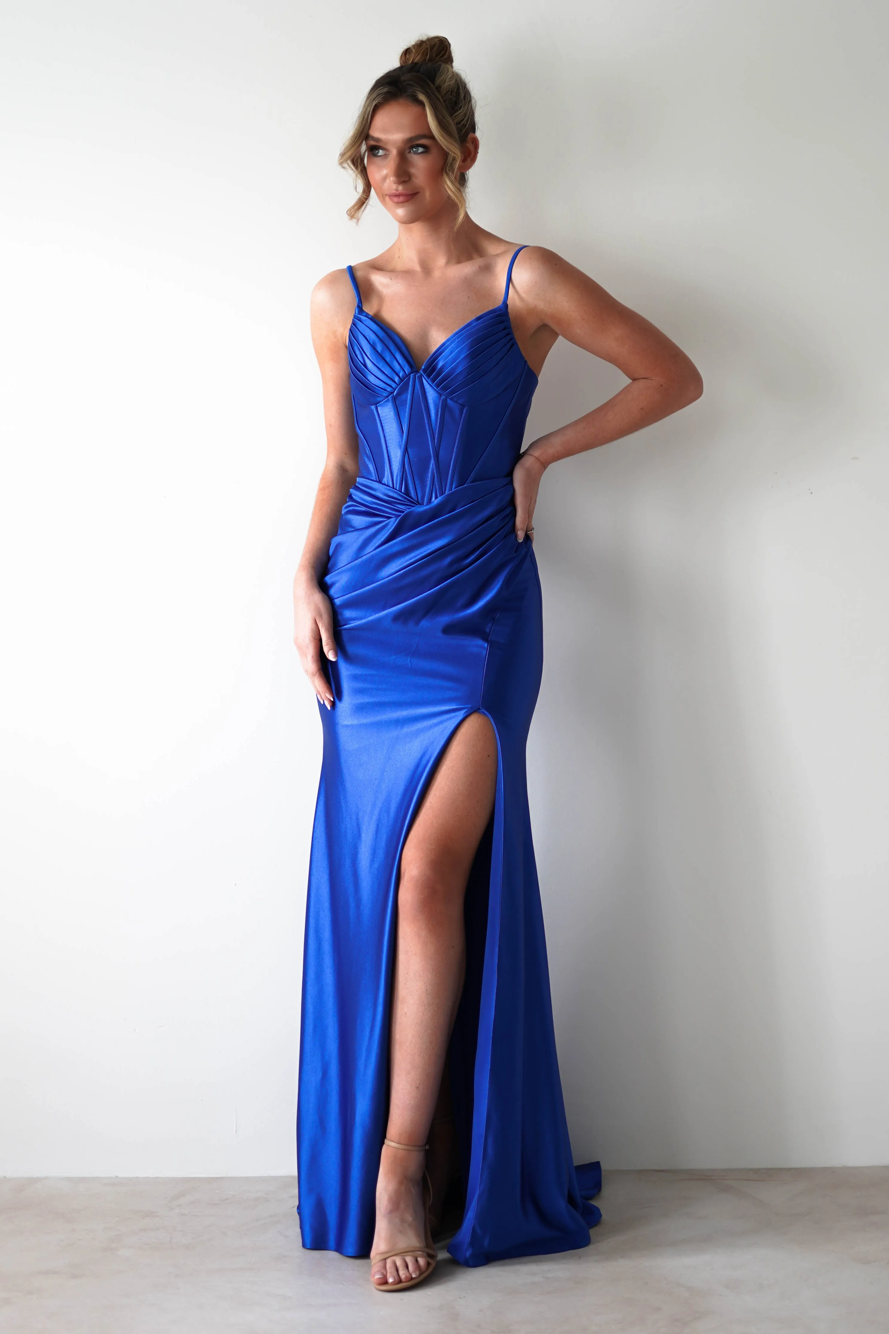 Meaghan Bodycon Gown | Royal Blue