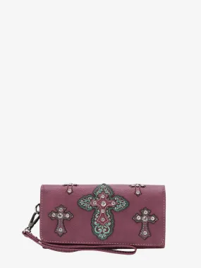 Montana West Embroidered Spiritual Collection Wallet