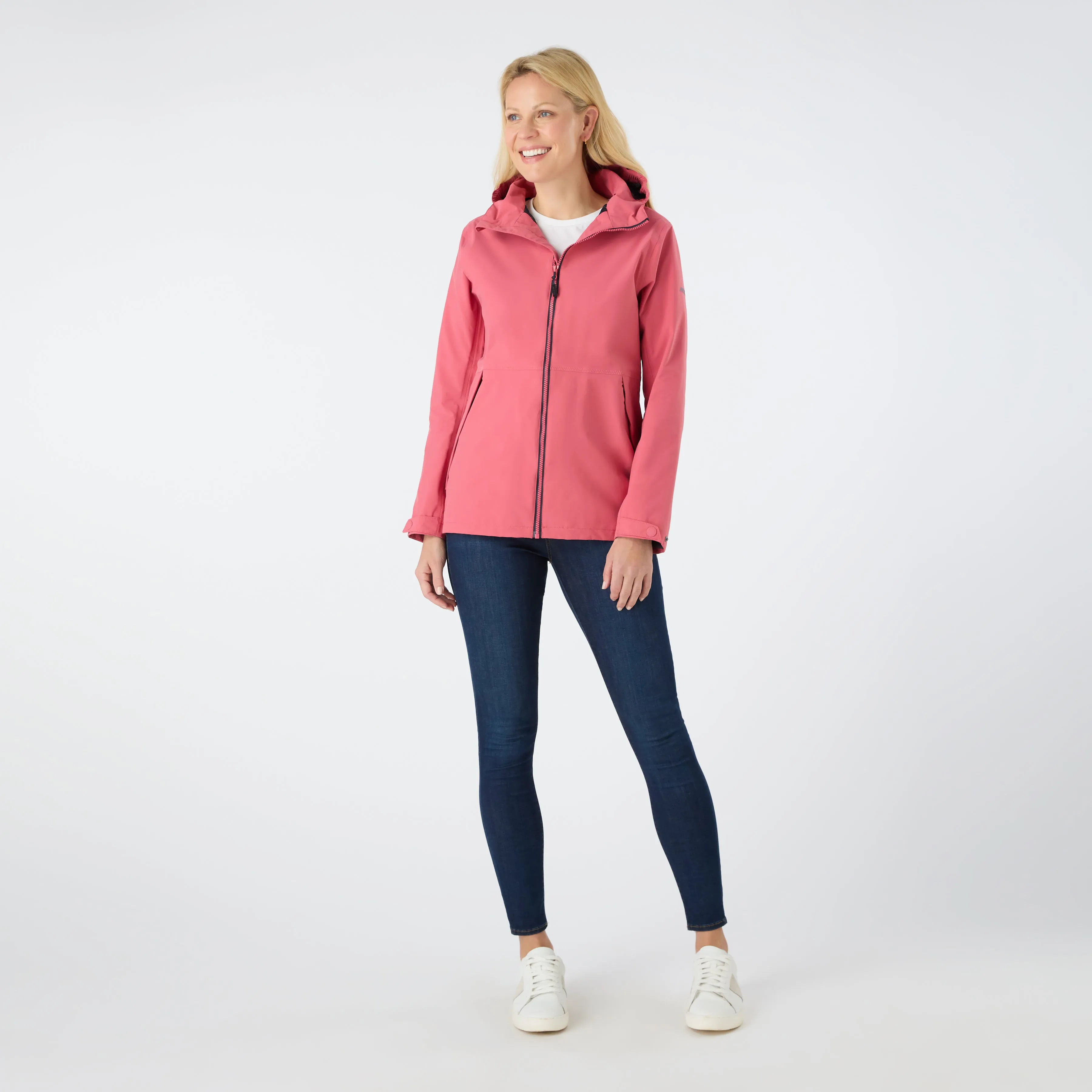 Musto Women's Marina Waterproof Rain Jacket (Raspberry)