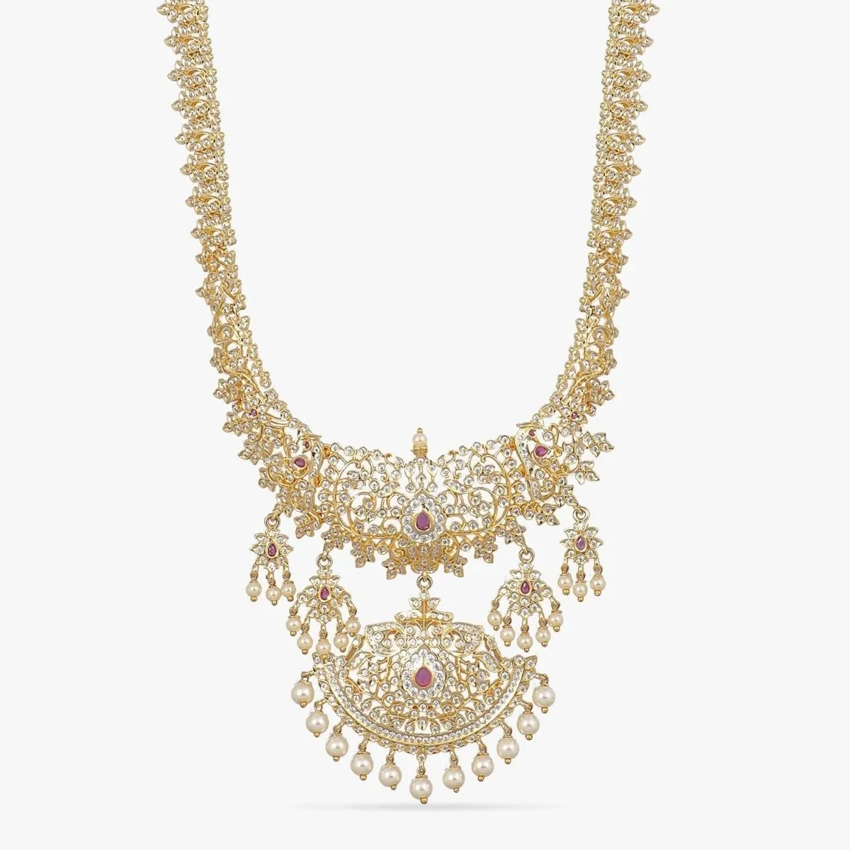 Nandini Nakshatra CZ Long Necklace