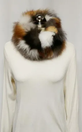 *NEW - ADRIENNE LANDAU FLUFFY FOX COLLAR FROM NEIMAN MARCUS