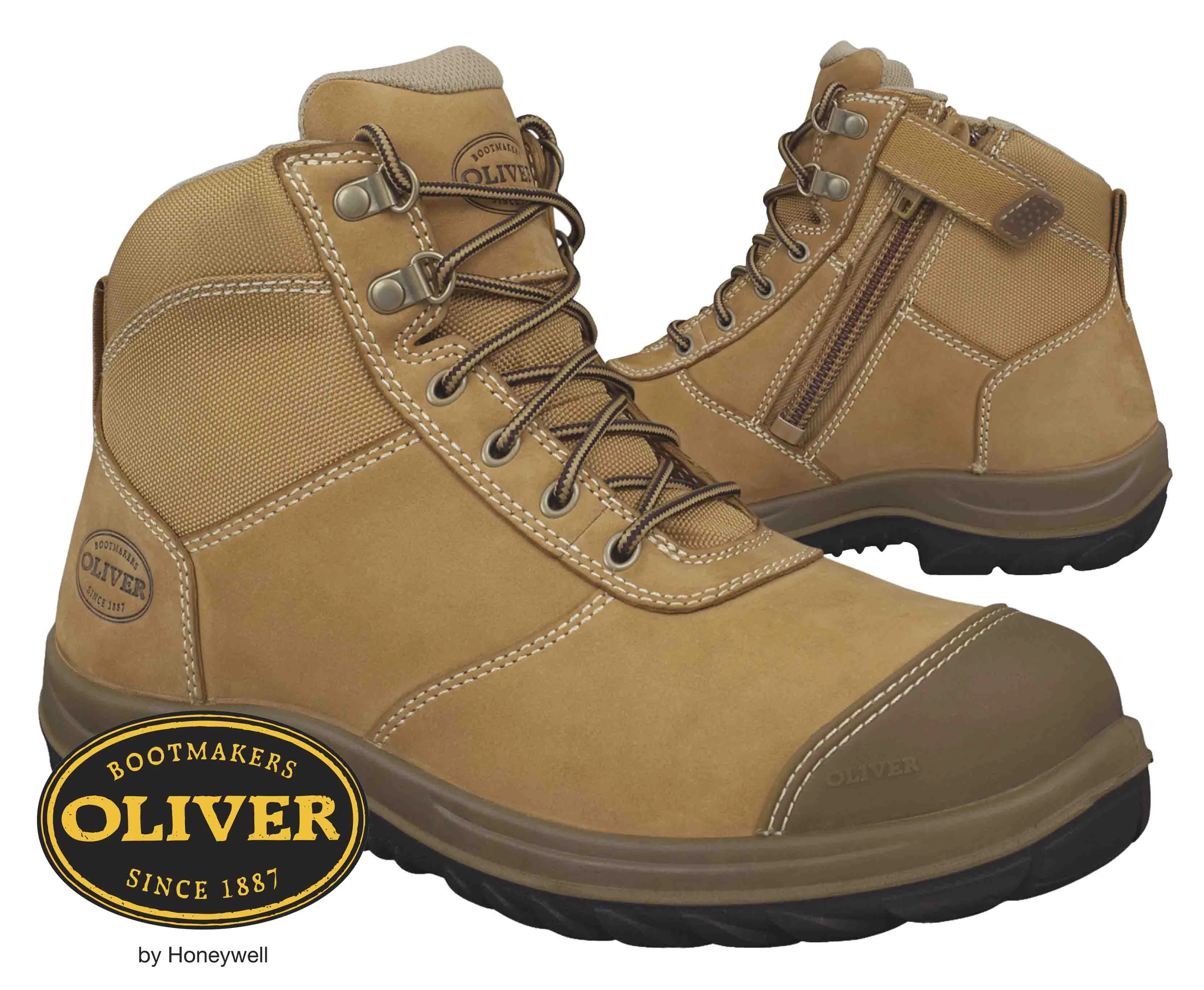 Oliver 45632 Non Metallic Lace Up Safety Boots