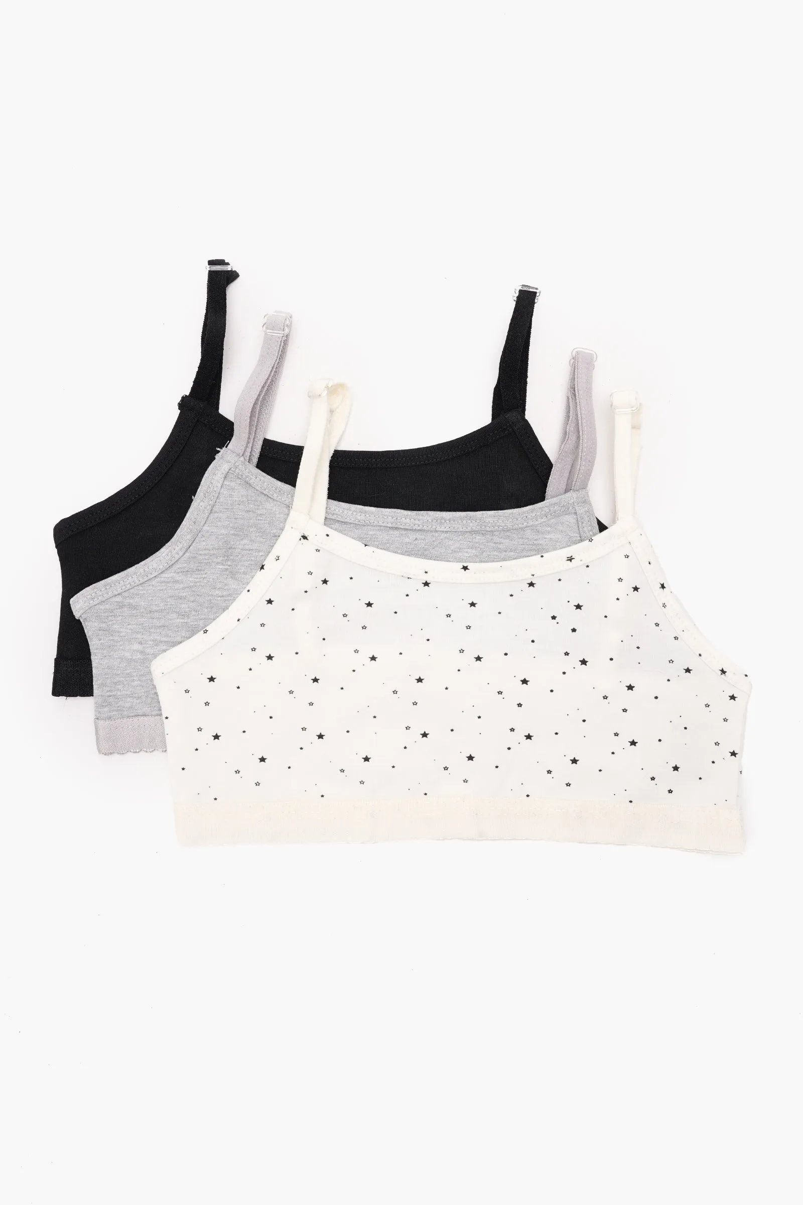 Pack of 3 Girly Bralette