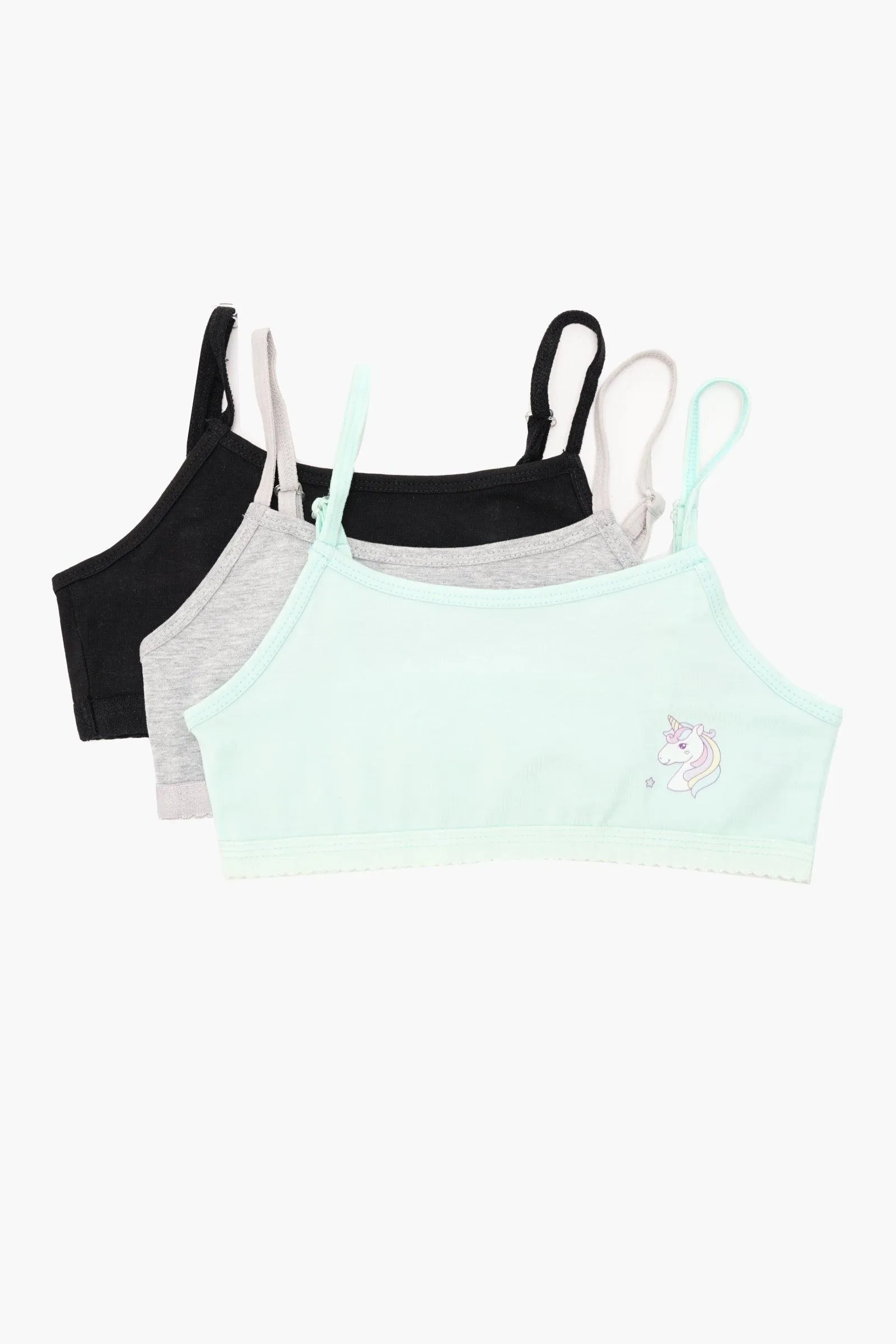 Pack of 3 Girly Bralette