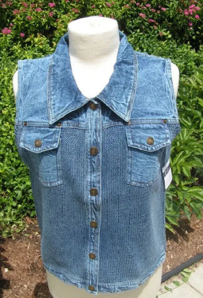 PBJ BLUES SWEATER VEST - INDIGO - BL071IND