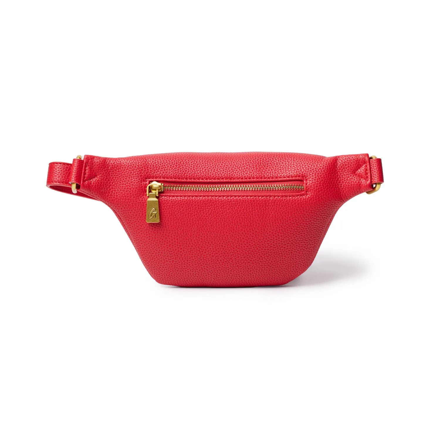 PEBBLE MINI FANNY PACK RED