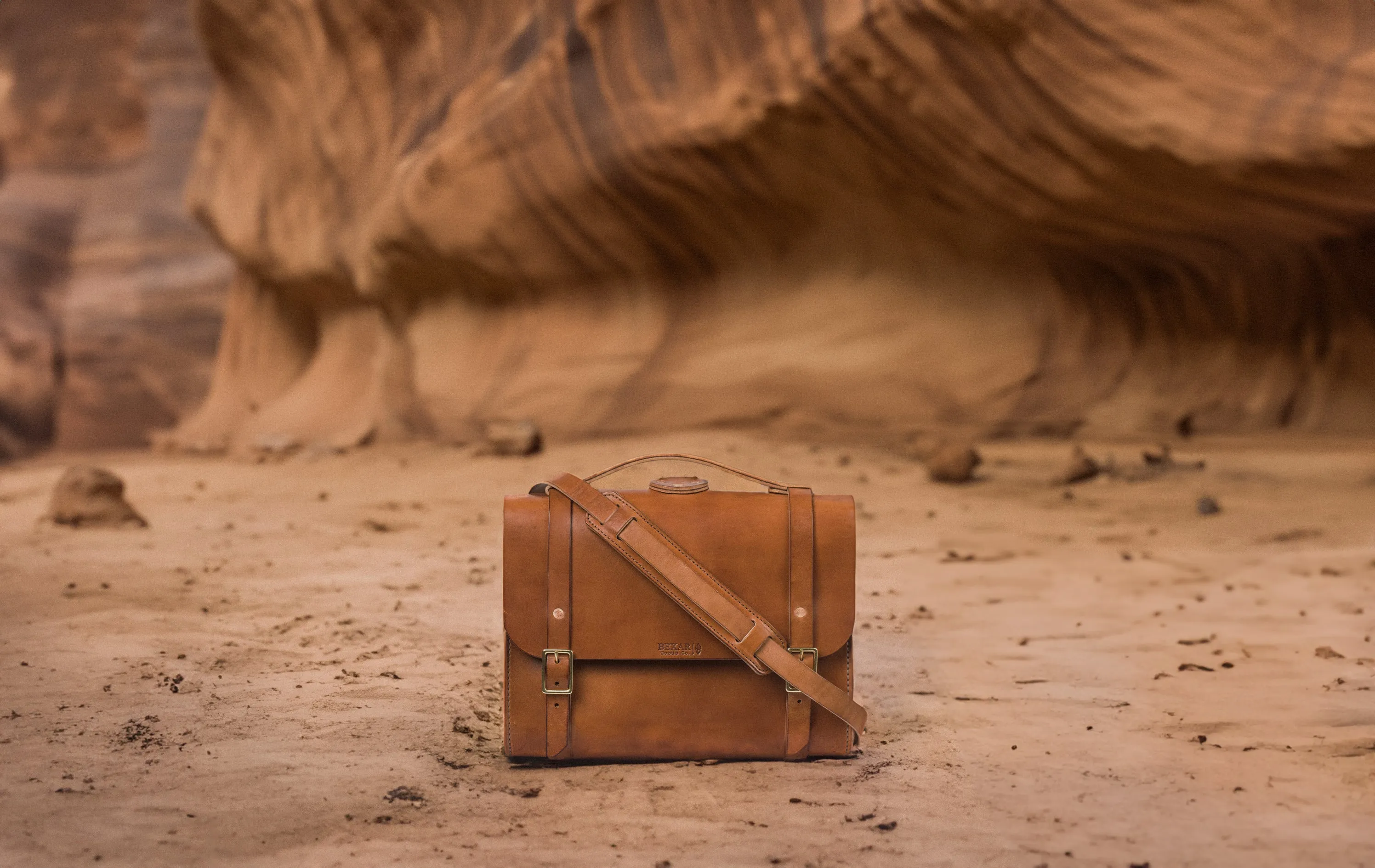 Porter Satchel // Buck Brown