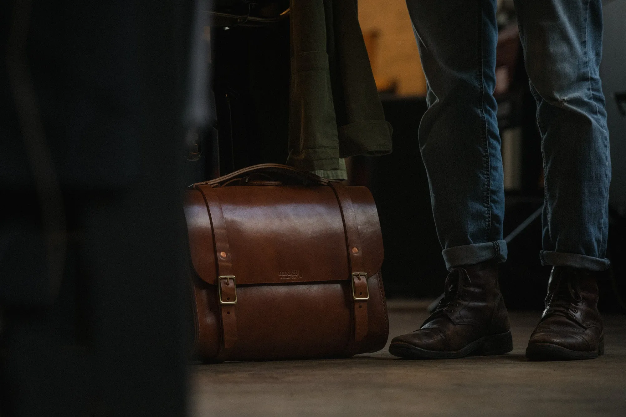 Porter Satchel // Buck Brown