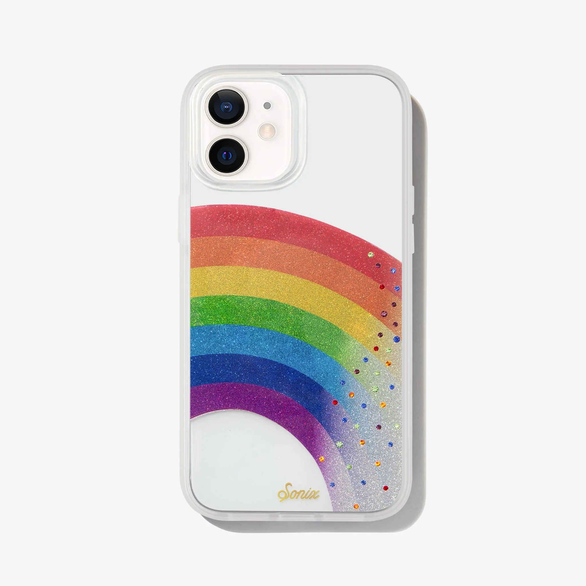 Rainbow Rhinestone iPhone Case