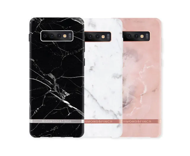 RICHMOND & FINCH Case - Black Marble / Silver