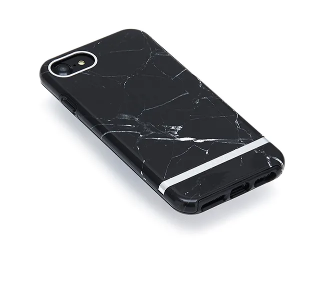 RICHMOND & FINCH Case - Black Marble / Silver