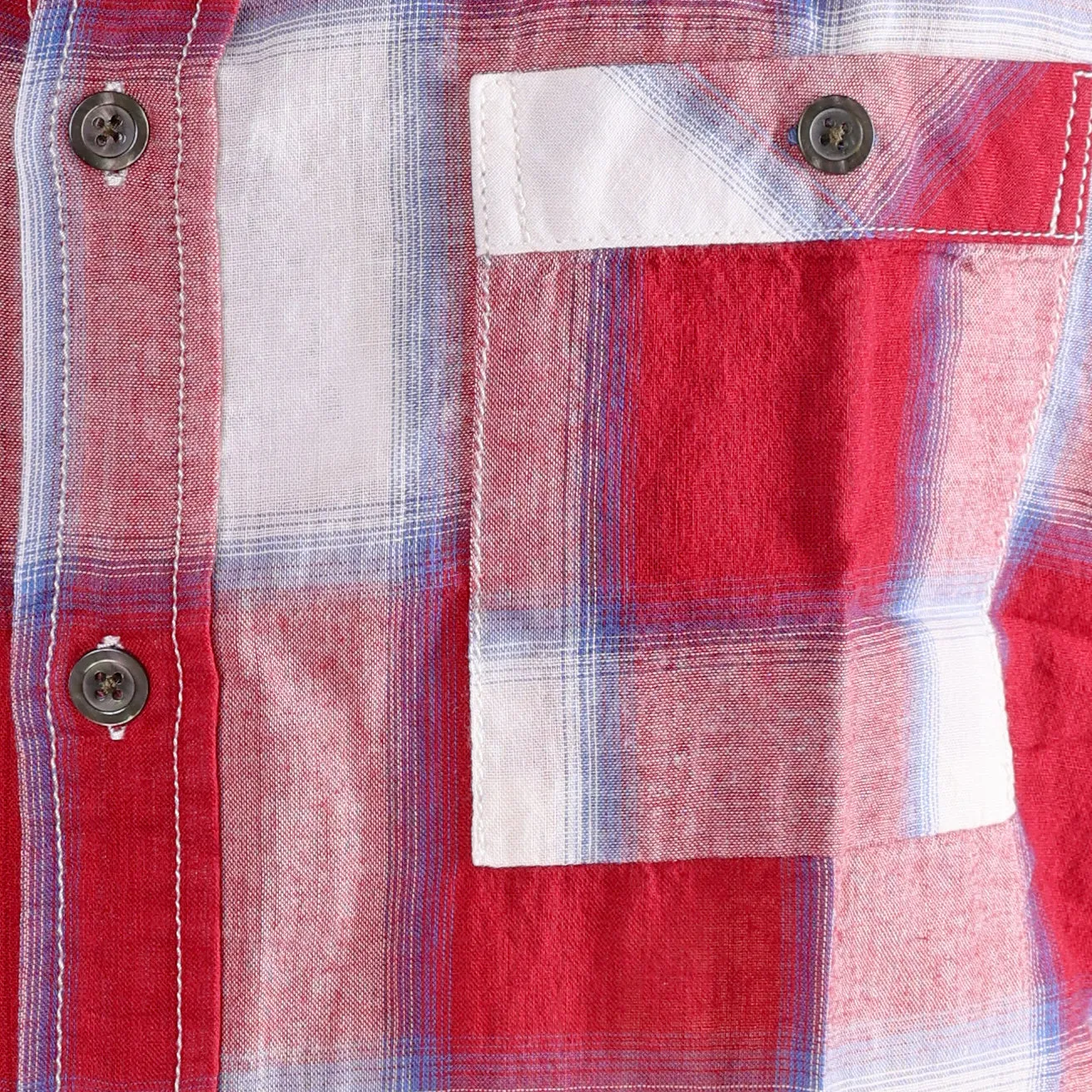 RUTHERFORD | Woven Cotton Short Sleeve Shirt