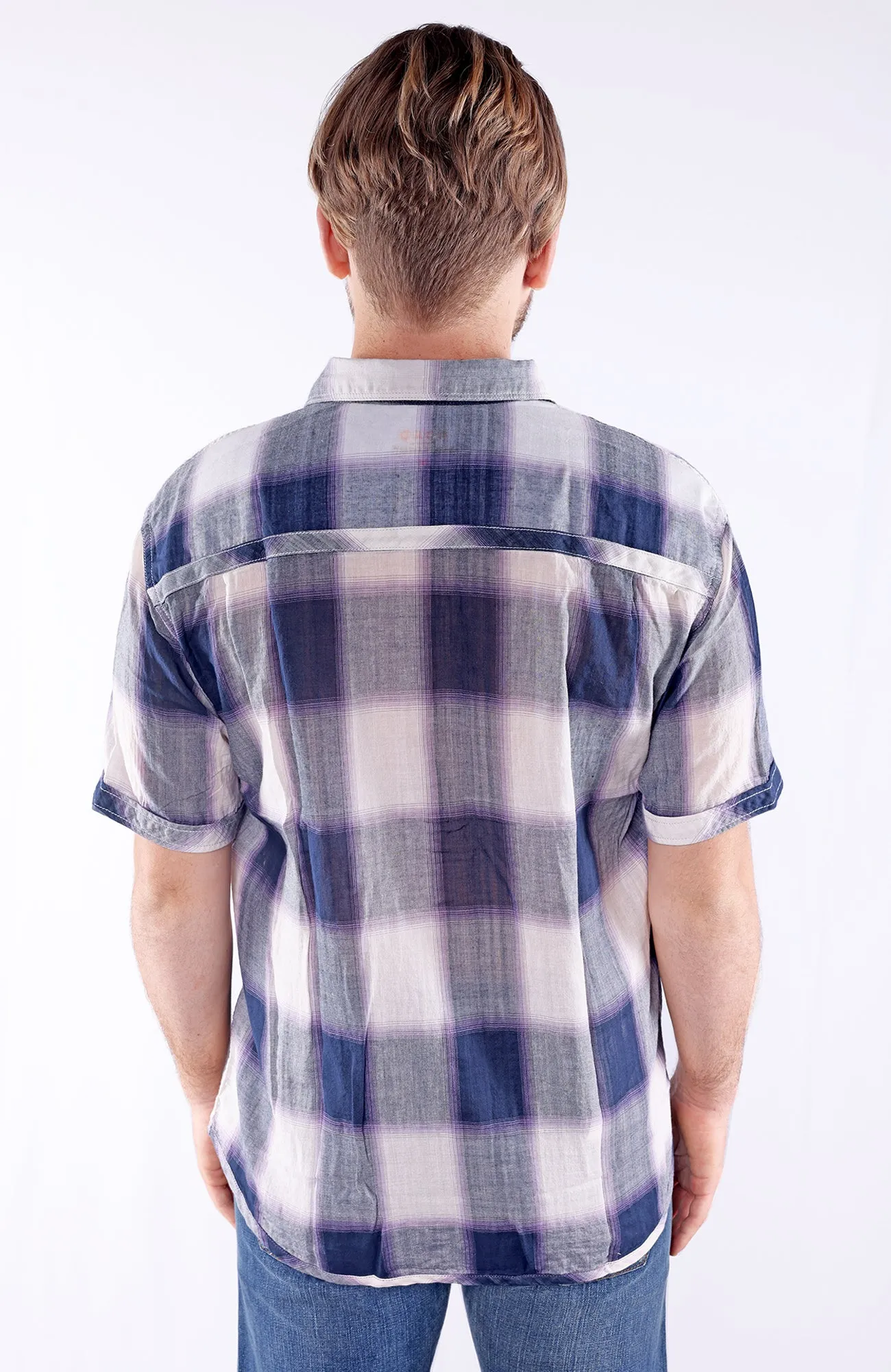 RUTHERFORD | Woven Cotton Short Sleeve Shirt