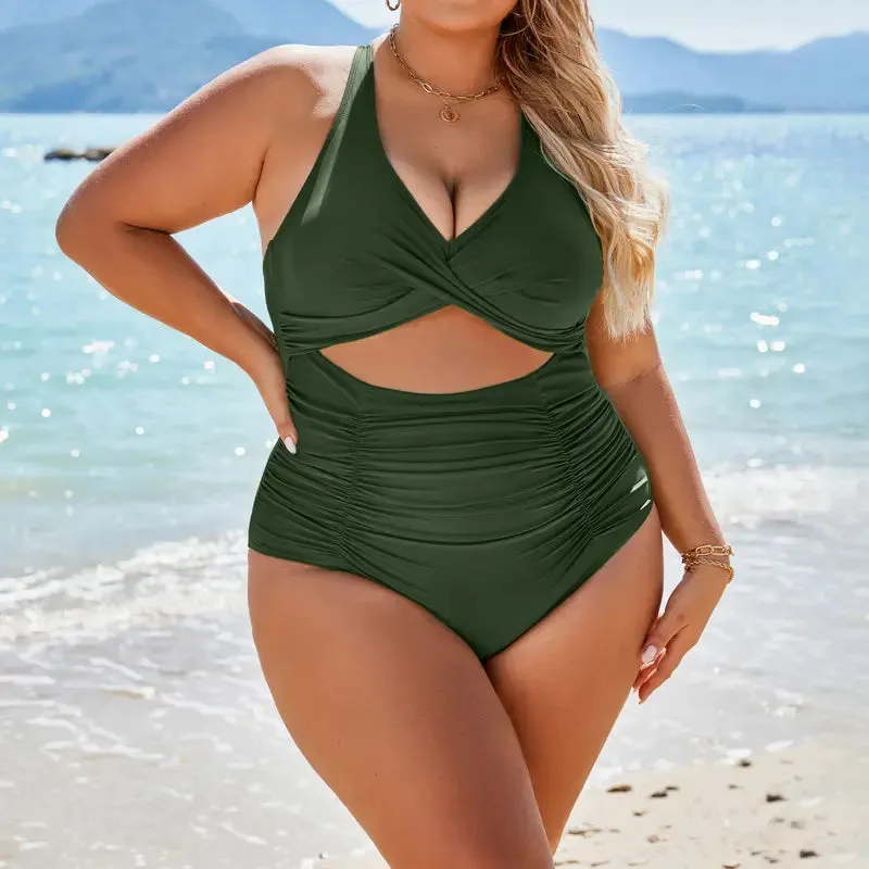 SheCurve®Flattering One-Piece Swimwear with Shaping and Support