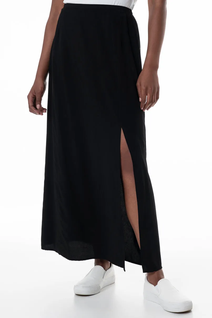 Slip Skirt _ 145601 _ Black