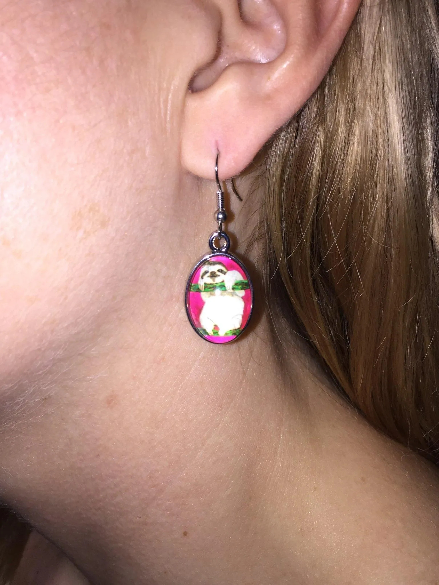 Sloth Earrings- Leisurely Life