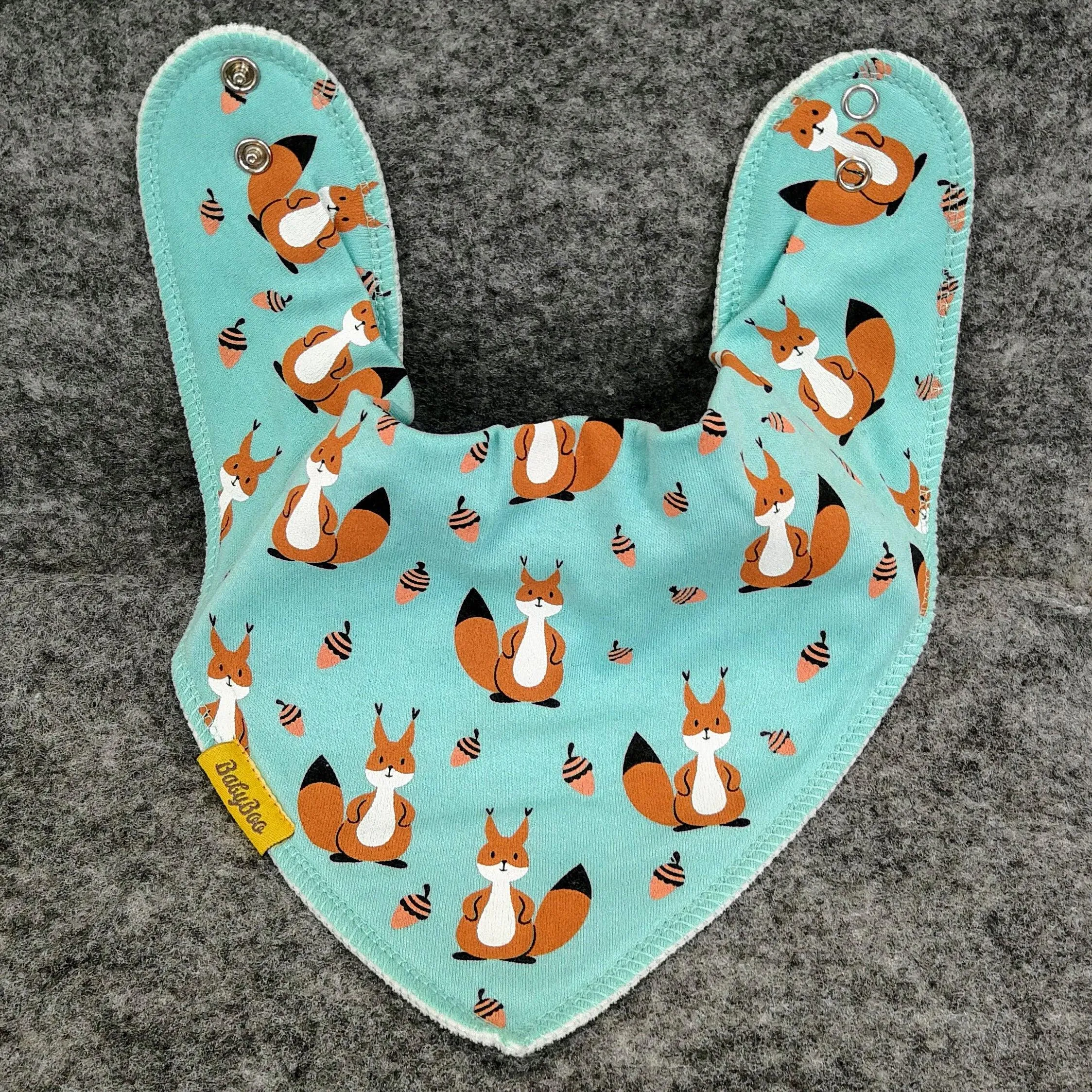 Squirrel Baby Bib