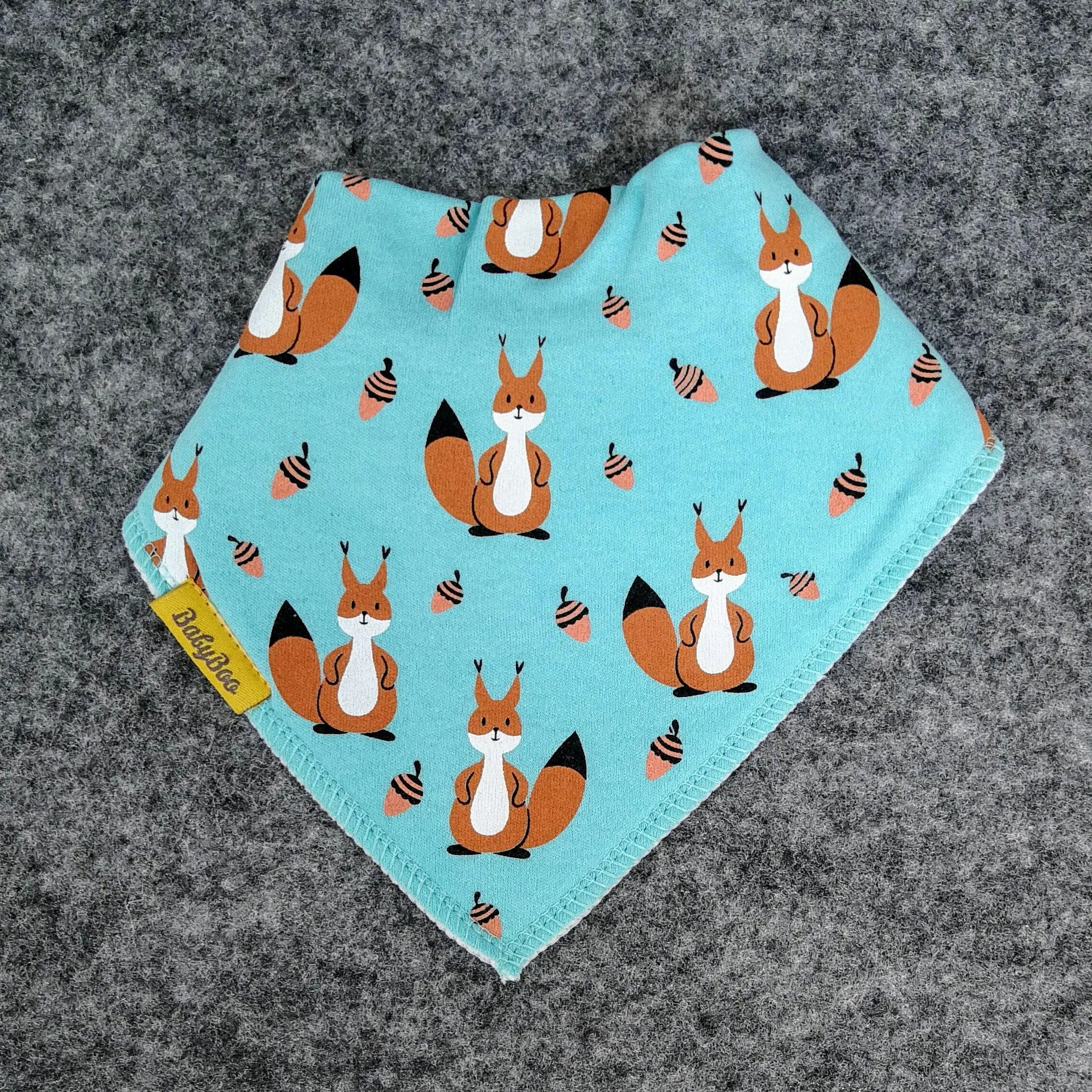 Squirrel Baby Bib