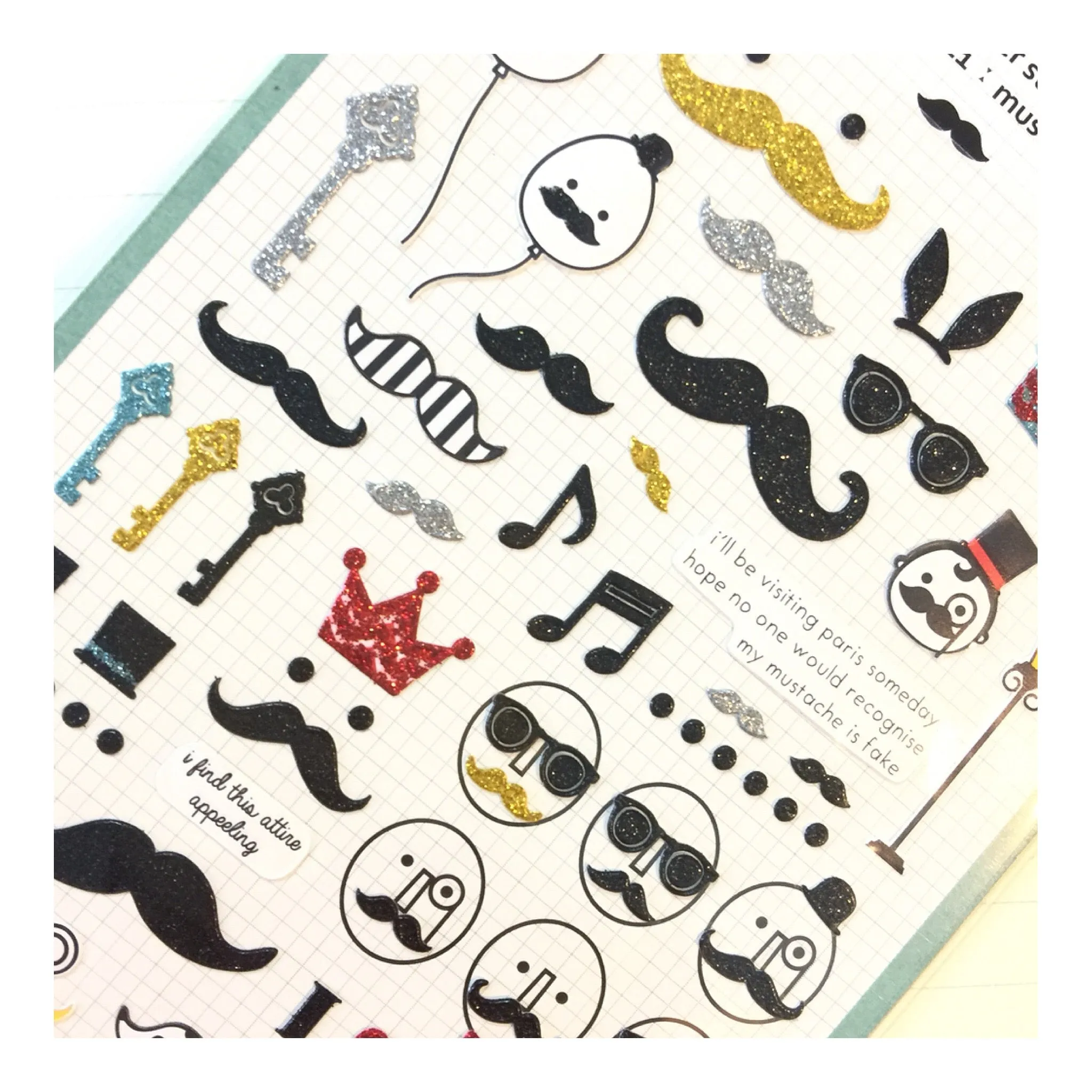 Suatelier Sticker: Moustache