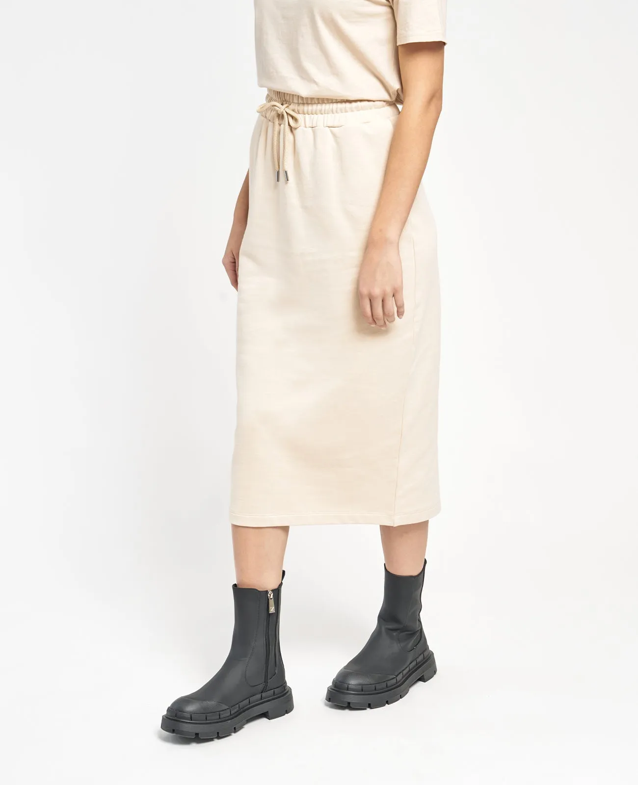 Supima Terry Maxi Skirt