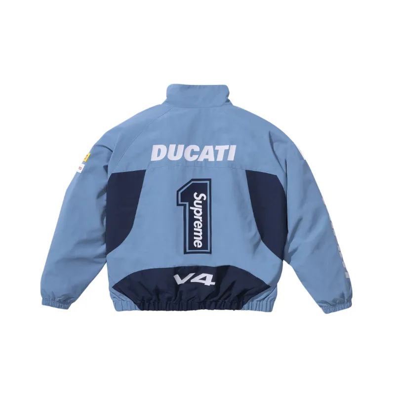 Supreme Ducati Track Jacket Blue