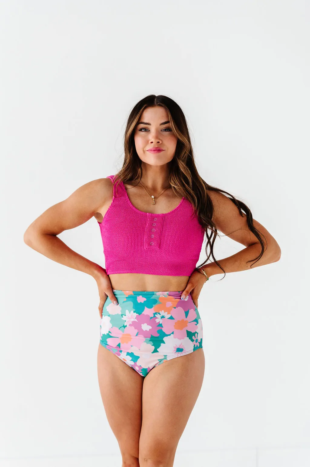 Surfer Crop in Magenta