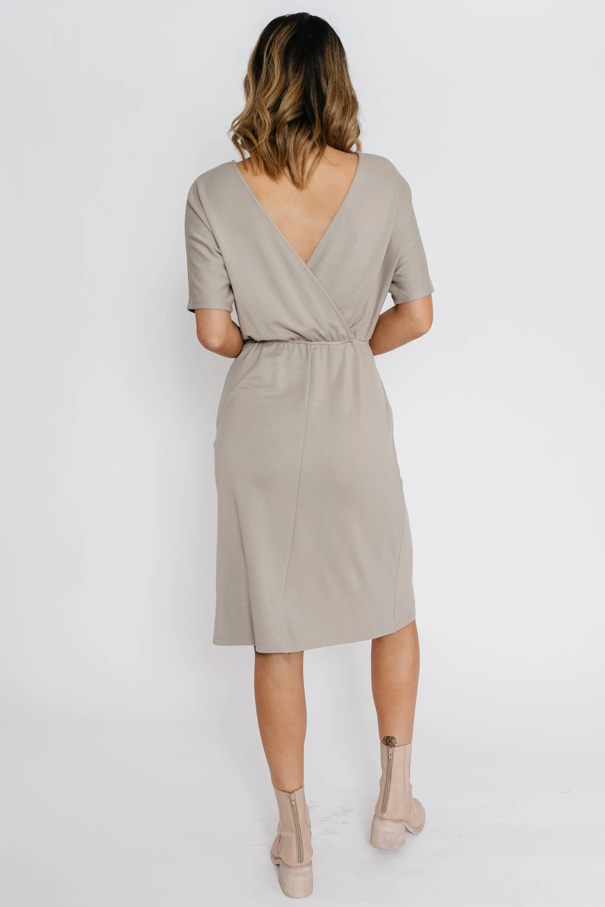 Susan Dress in Khaki