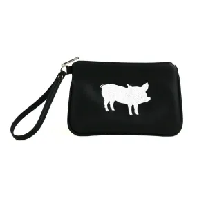 The Humane League Vegan Wristlet/Crossbody Bag (Multicolored)