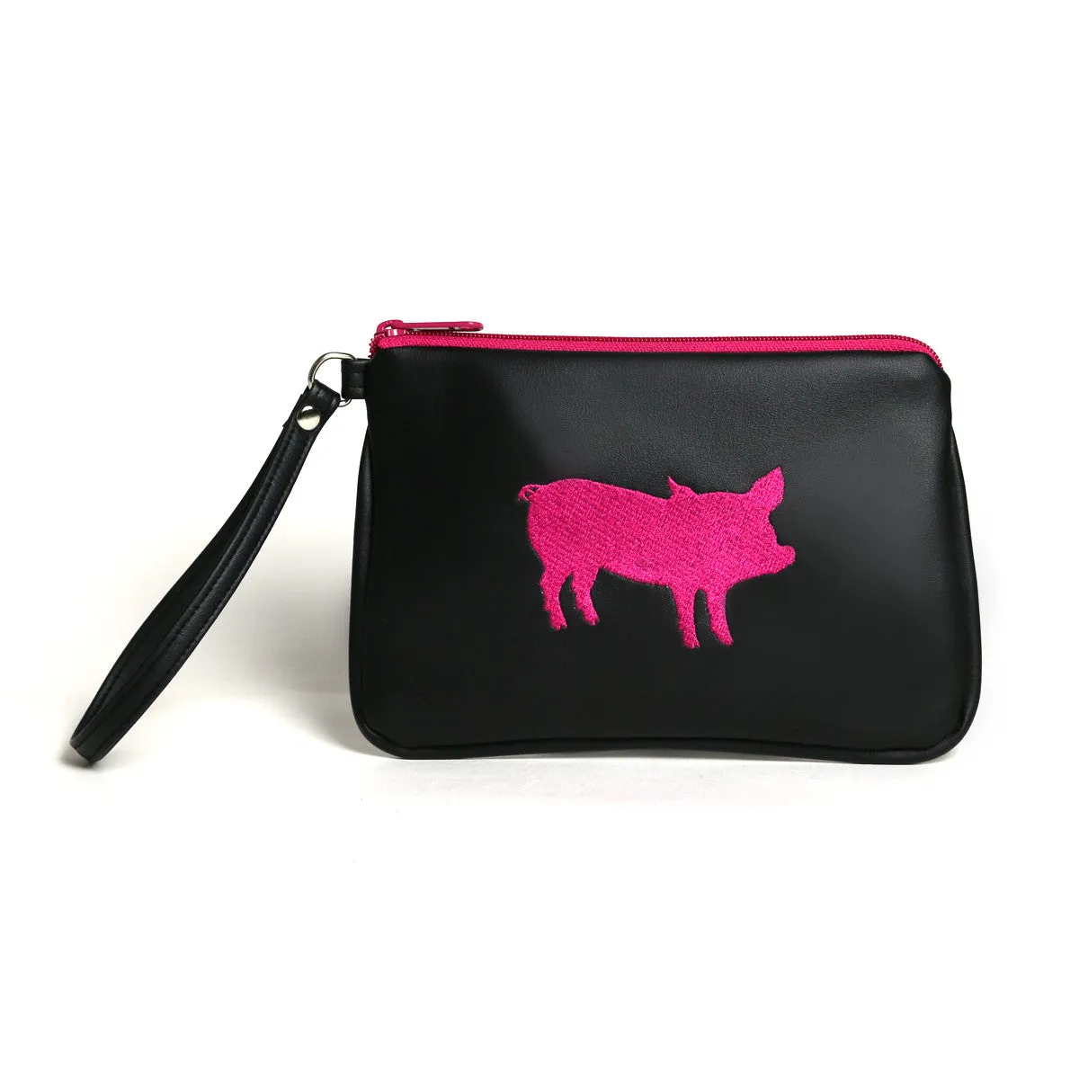 The Humane League Vegan Wristlet/Crossbody Bag (Multicolored)