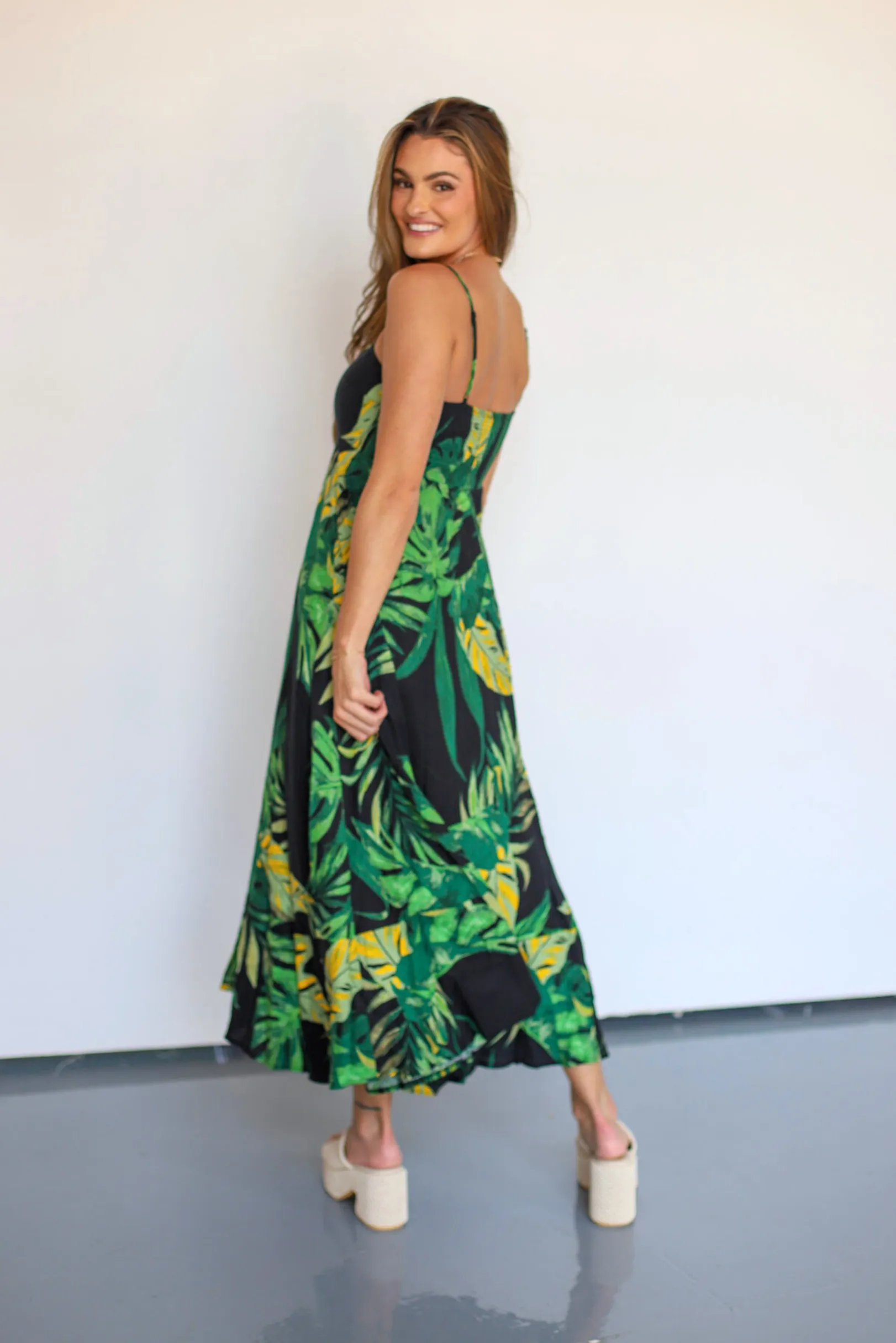 Unbeleafable Maxi Dress