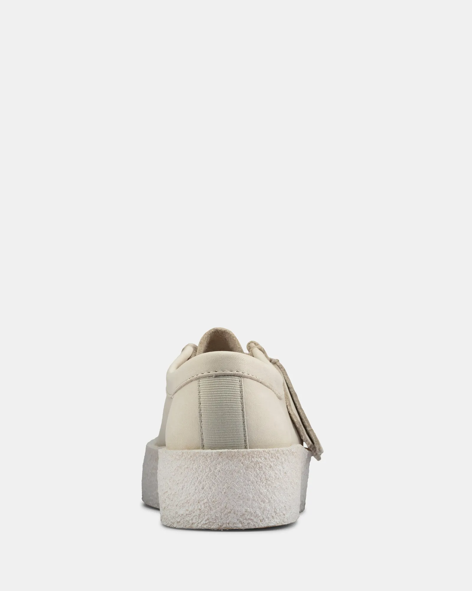 Wallabee Cup. (W) White Nubuck