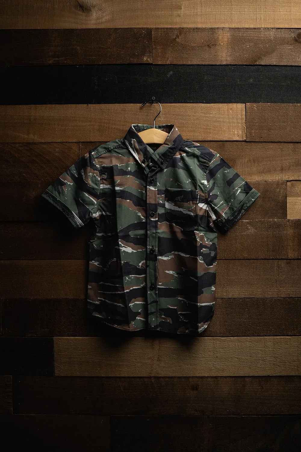 Youth Camo Collection - Casual Button Down Shirt